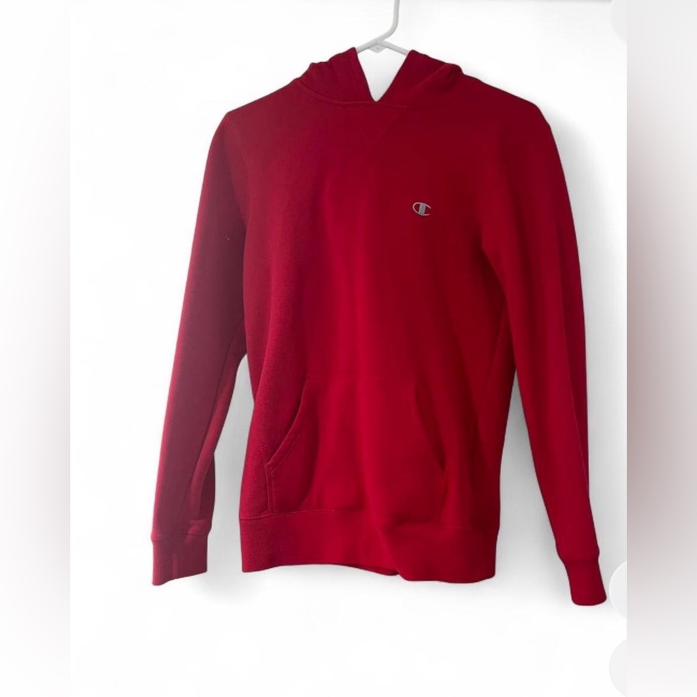 Champion Women’s  Bold Red Hoodie size large